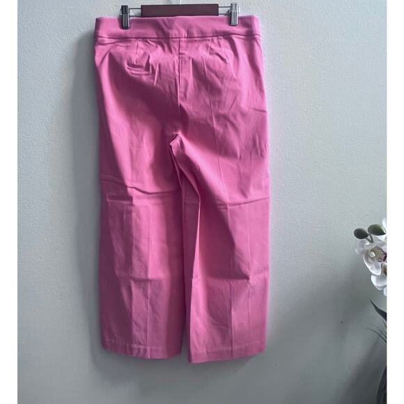 Counterparts Pull On Pants High Waisted NWOT Small Coral Wide Leg Stretch - Picture 2 of 7